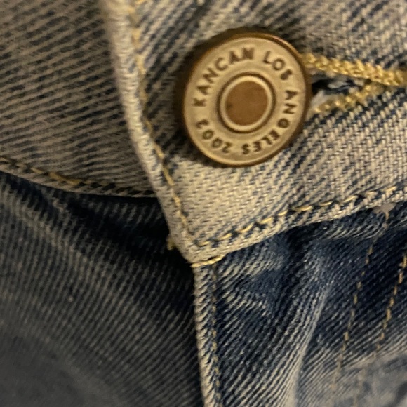 KanCan Light Blue Denim Midi Skirt - Picture 4 of 6